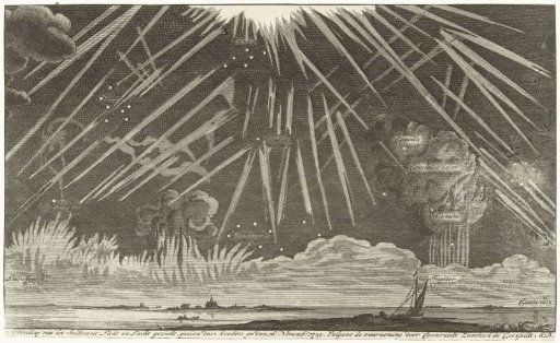 Celestial phenomena, 1729