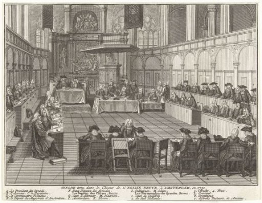 Synod held in the New Church in Amsterdam, 1730