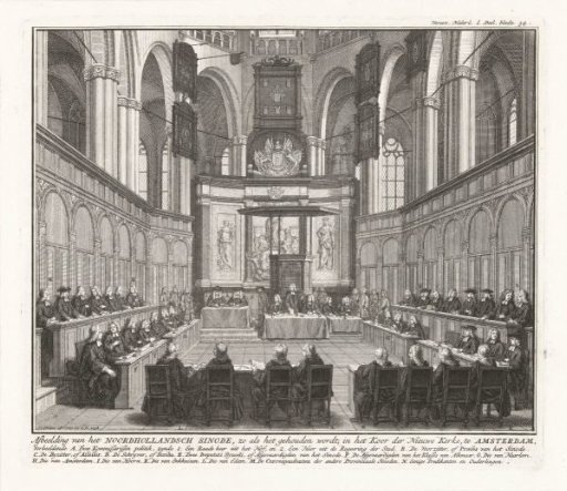 Synod held in the New Church in Amsterdam, 1730
