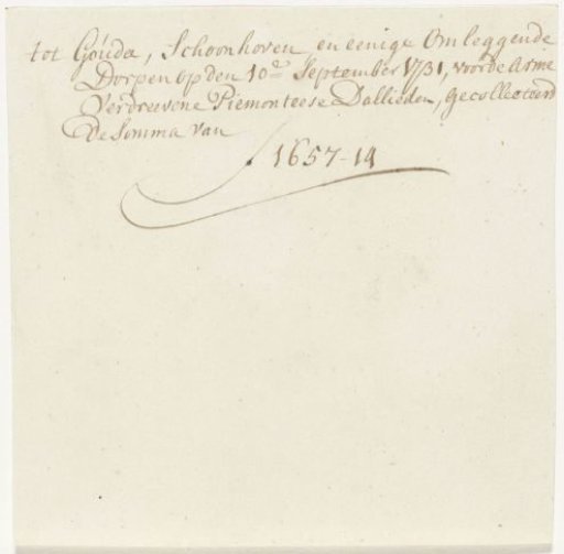 Account of the proceeds from collections for the expelled Piedmontese, 1731