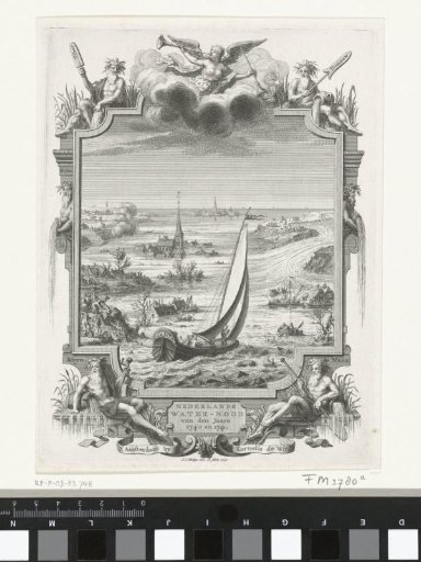 Title page for: Dutch flood of the year 1740 and 1741