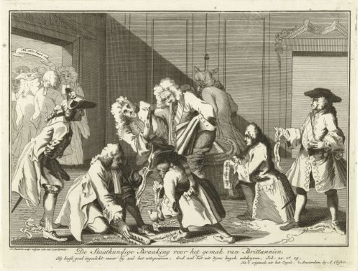 The Vomiting and Defecating Englishman Robert Walpole, 1742