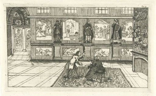 Allegory on the Sad State of Austria, 1742