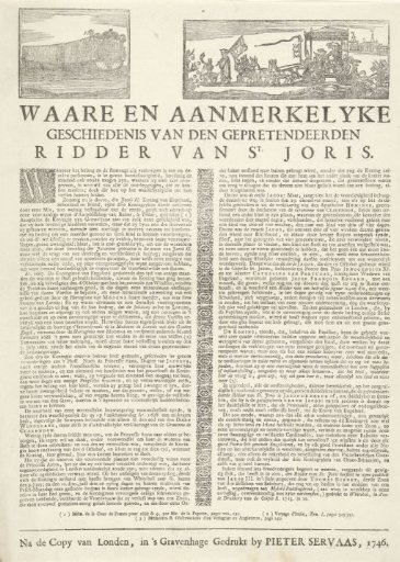 Satirical Print on the Rebellion of the Young Pretender, 1746