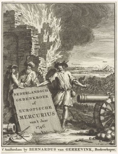 Title Page for the Europische Mercurius of 1746