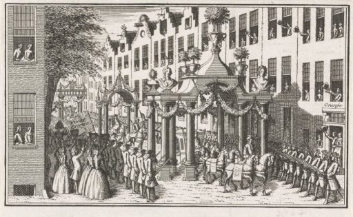 The Inauguration of William IV as Stadtholder in The Hague, 1747