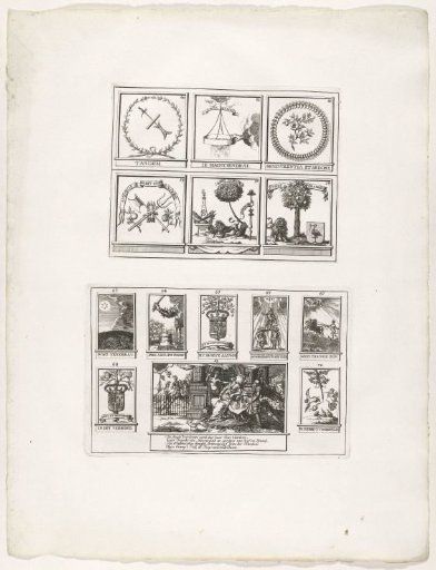 Decoraties 57-70 te Den Haag, 1747
