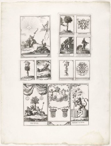 Decoraties 88-99 te Den Haag, 1747