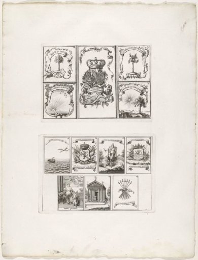 Decoraties 13-24 te Den Haag, 1747