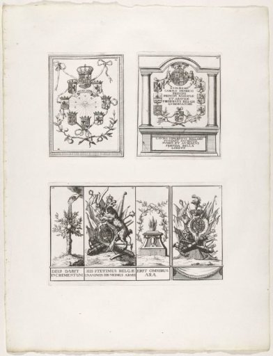 Decoraties 25-30 te Den Haag, 1747