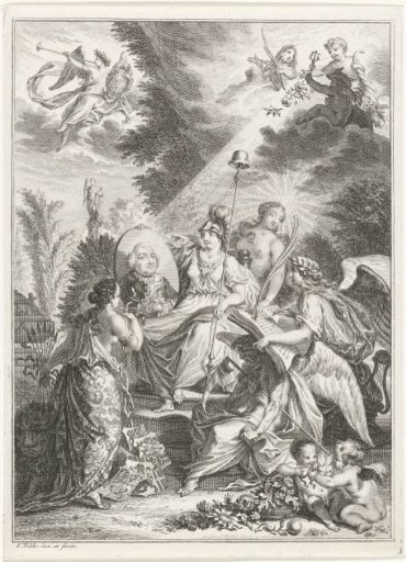 Allegory in honor of William IV, 1755