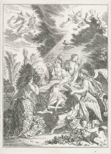 Allegory in honor of William IV, 1755