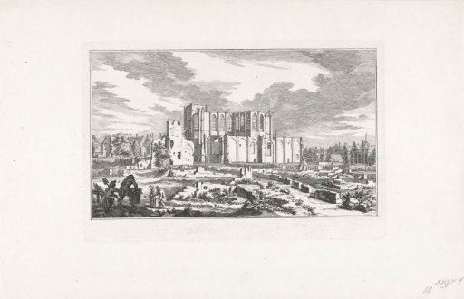 Ruin of the Great Church of Bergen op Zoom, 1748