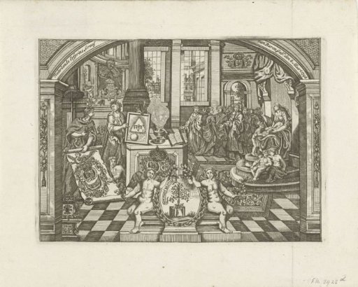 Allegory on the Birth of the Prince of Orange, 1748