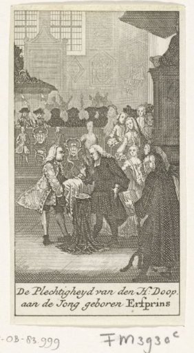 Baptism of Prince William V, 1748