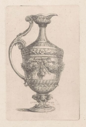 Ornamented jug