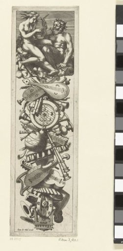 Trophy of musical instruments