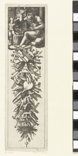Trophy of a smith's tools