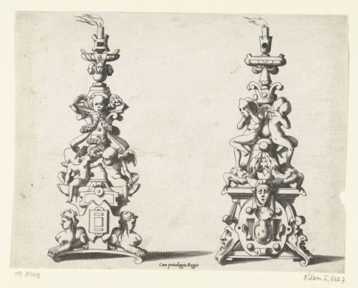 Two candlesticks