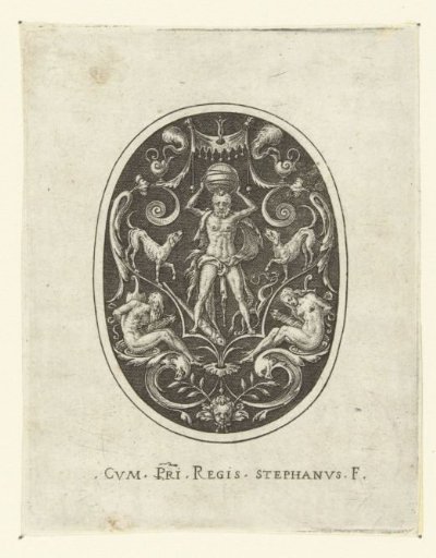Hercules with the globe on his head