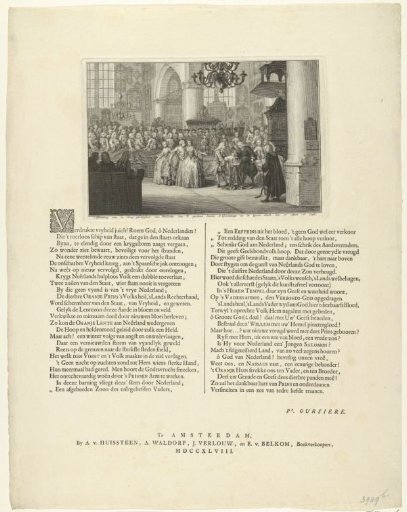 Baptism of Prince William V, 1748