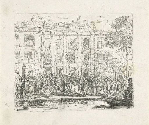 Plundering in Amsterdam, 1748