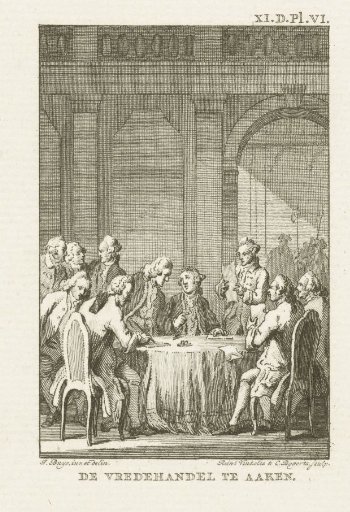 Peace Negotiations in Aachen, 1748