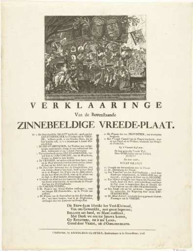 Allegory on the Peace of Aachen, 1748