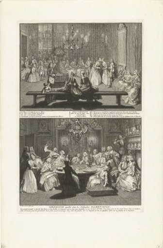 Engagement and Palm Buttons, ca. 1730
