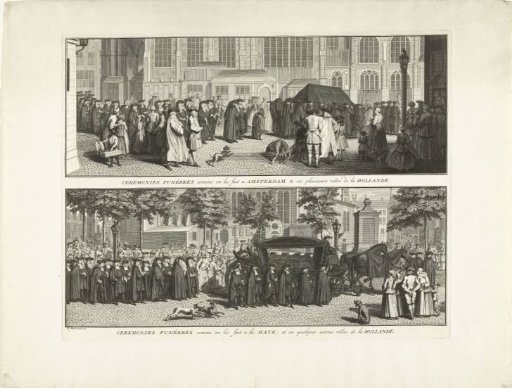 Funerals among the Reformed in Amsterdam and The Hague