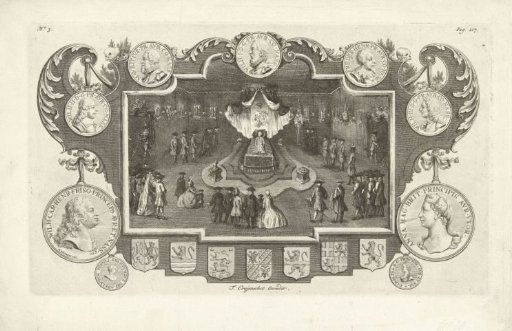 Funerary bed of Prince William IV, 1751