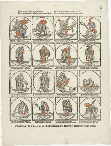 All That Gladly Lives on the Beggar's Bag / Therefore the Crippled Bishop Has Many Servants / It Mostly Goes Crippled on Both Sides / Those Who Avoid the Right Path for a Fat Prize