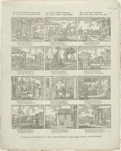Who sets a limit to human practice, / When they, through art and manual work (...)