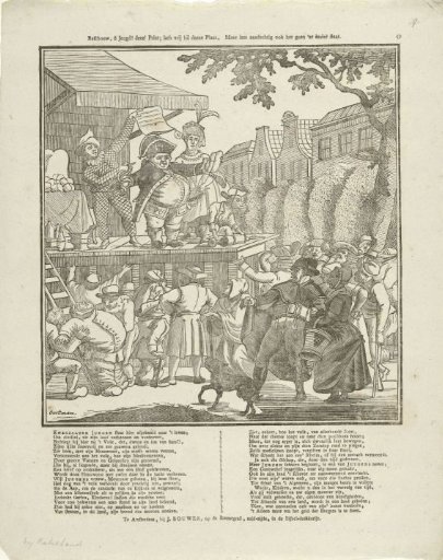 Behold, O youth! this print; laugh freely at this plate, But also read attentively what is written below it