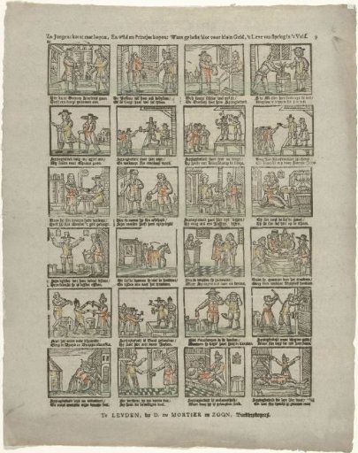 So boys come in crowds, and now want to buy prints: For you have here for small money, The life of Spring in 't Veld