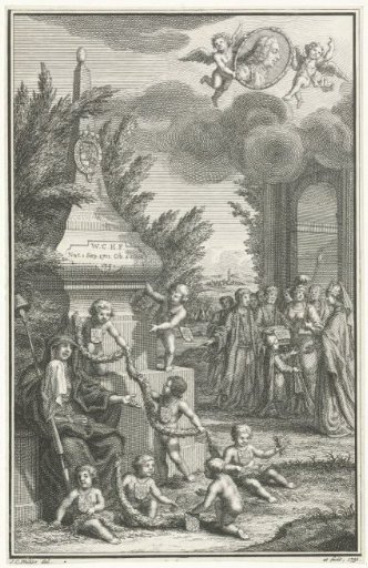 Allegory on the Death of Prince William IV, 1751