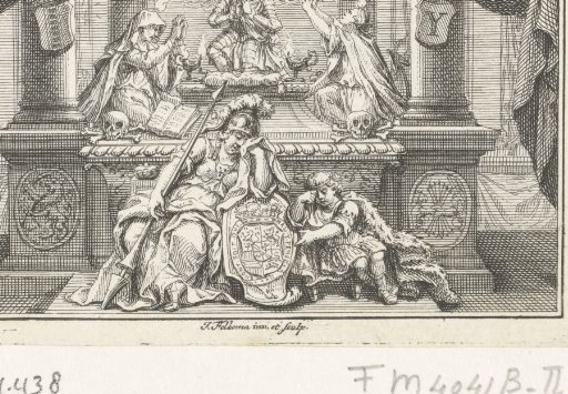 Allegory on the Death of Prince William IV, 1751