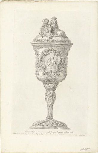Golden cup of the Hague Civic Guard