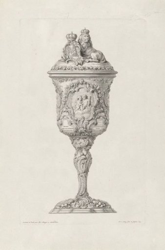 Golden cup of the Hague Civic Guard