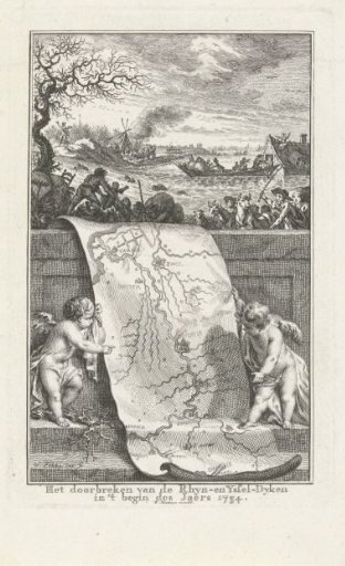 Breach of the Rhine and IJssel dikes, 1754