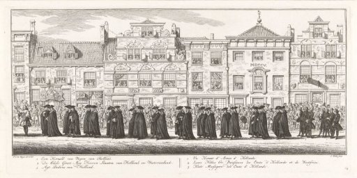 Funeral Procession of Princess Anna, 1759, Plate 12