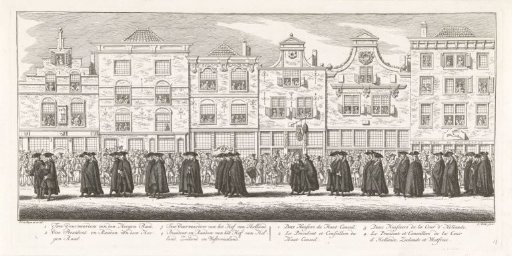 Funeral Procession of Princess Anna, 1759, Plate 13