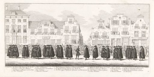 Funeral Procession of Princess Anna, 1759, Plate 14