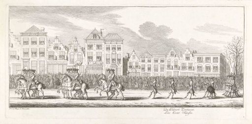 Funeral Procession of Princess Anna, 1759, Plate 2