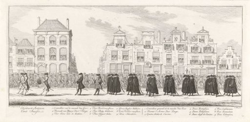 Funeral Procession of Princess Anna, 1759, Plate 4