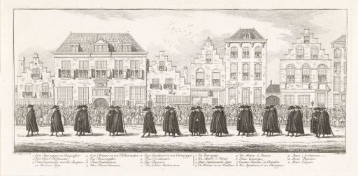 Funeral Procession of Princess Anna, 1759, Plate 5