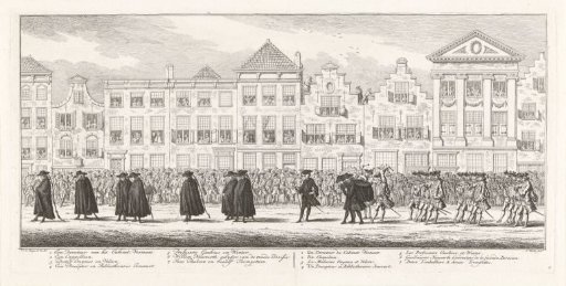 Funeral Procession of Princess Anna, 1759, Plate 6