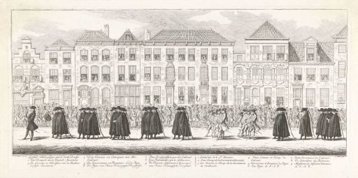 Funeral Procession of Princess Anna, 1759, Plate 8