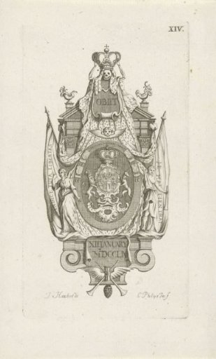 Monument for the deceased Princess Anna, 1759