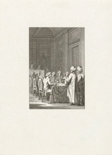Audience of the Moroccan Envoy, 1759